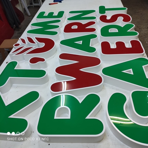 Maldegem Outdoor Advertising Letters