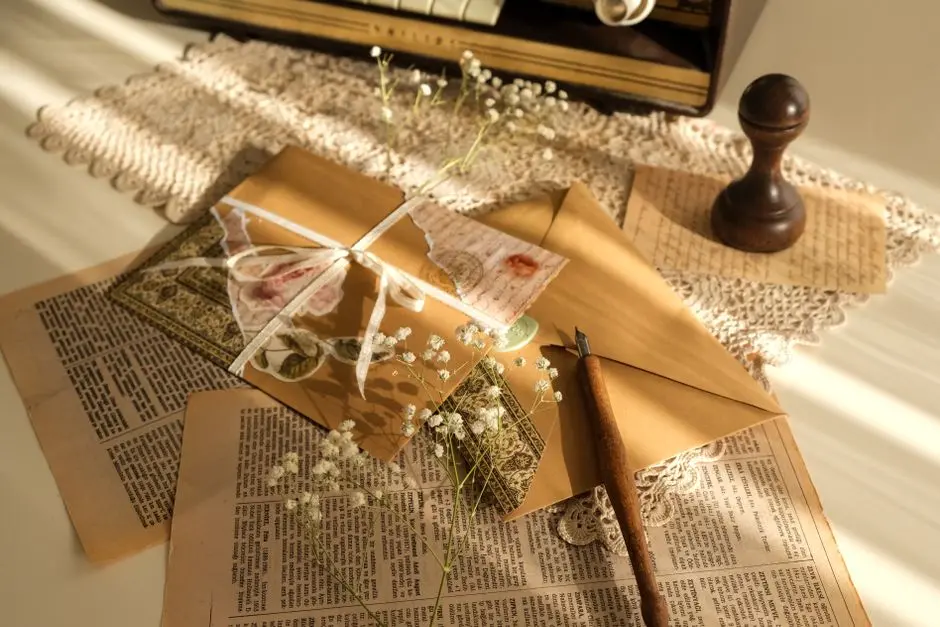 benefits of RVS vintage stationery letters