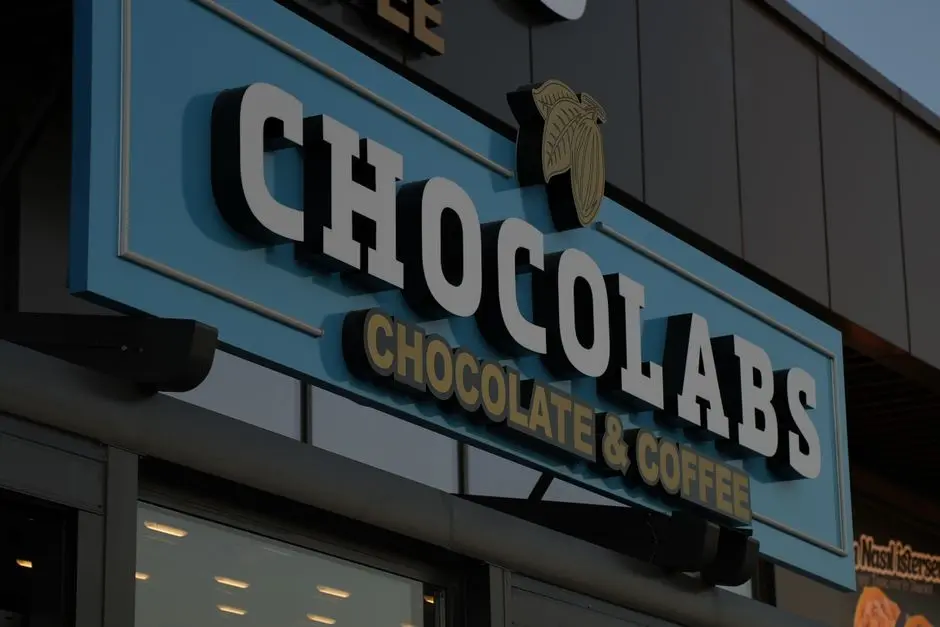 metal 3d logo signage