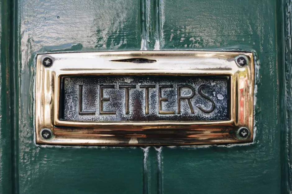 rvs letters brievenbus