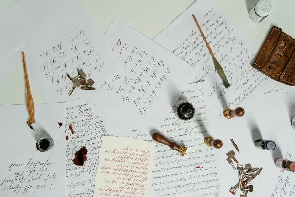 wax seal handwritten letters